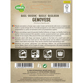 Hectarul - Seminte Busuioc Genovese BIO AMIA 1gr